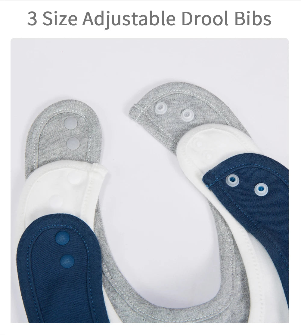 Organic Cotton Soft Baby Bib- for New-borns & Toddlers