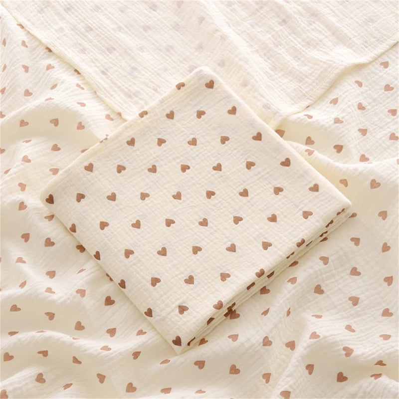 Baby Muslin Swaddle Blanket Cotton Large Soft Baby Receiving Blankets Newborn