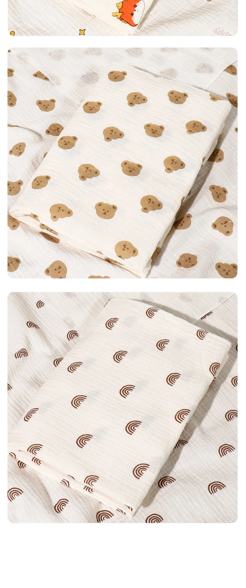 Cotton Muslin Baby Receiving Blankets for Girls and Boys Newborn Muslin Swaddle Blanket Bedding Infant Bath Towel Baby Items