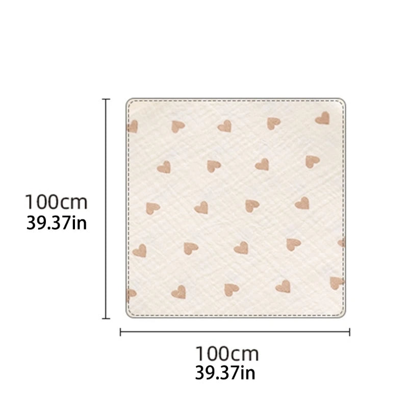 Baby Muslin Swaddle Blanket Cotton Large Soft Baby Receiving Blankets Newborn