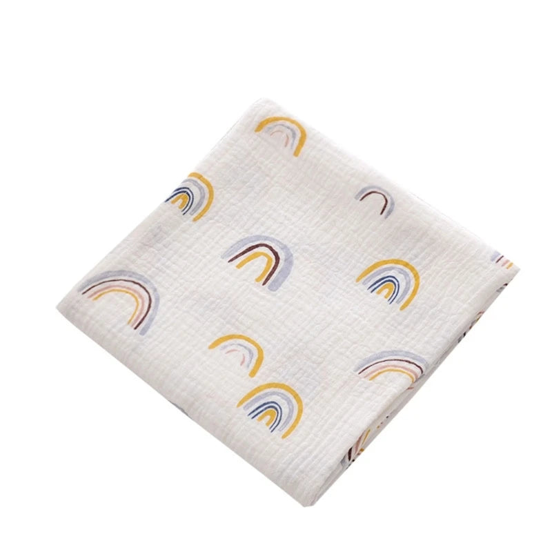 Baby Muslin Swaddle Blanket Cotton Large Soft Baby Receiving Blankets Newborn