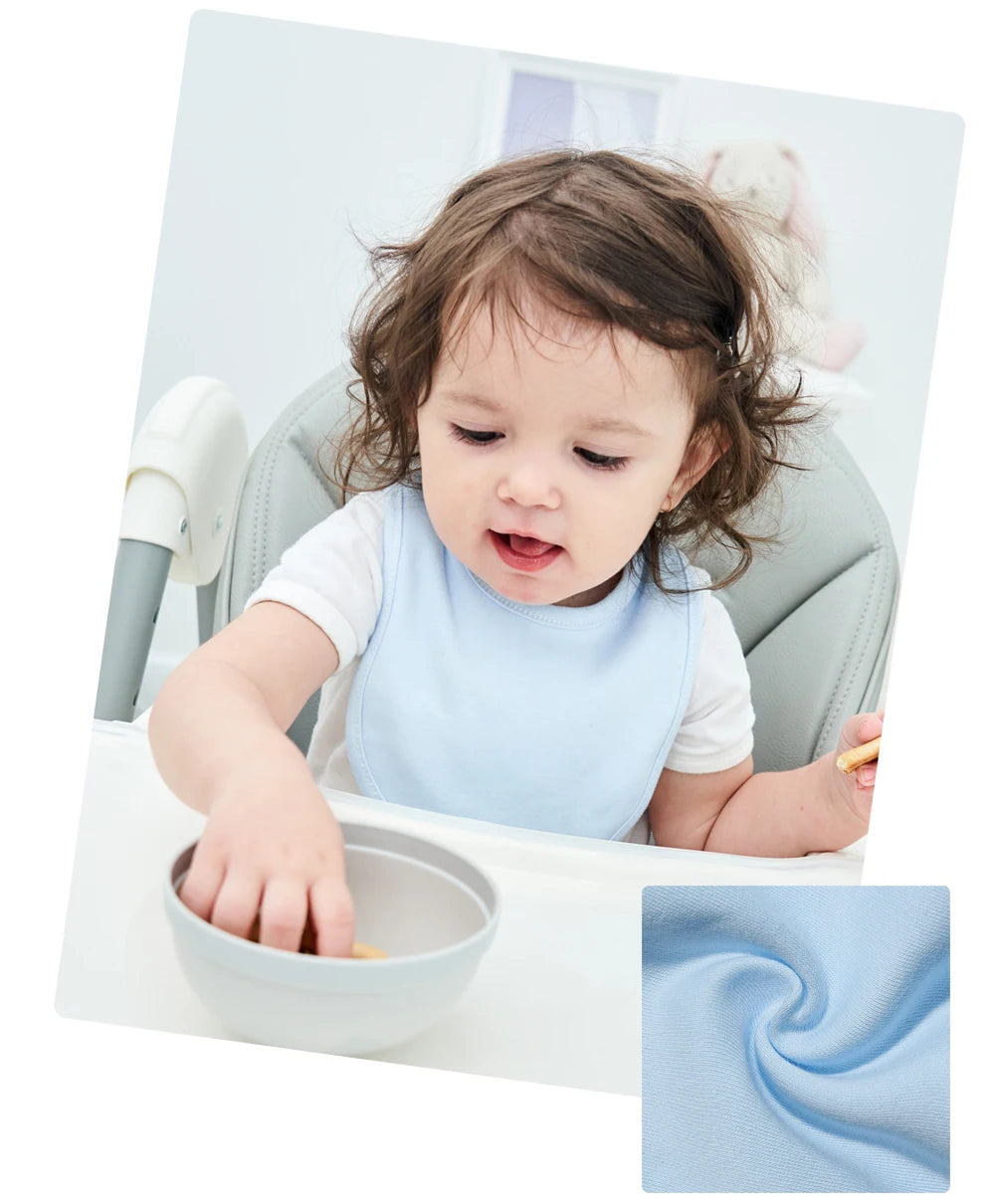 Organic Cotton Soft Baby Bib- for New-borns & Toddlers